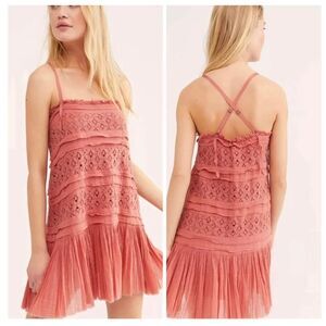 NWOT Free people Shailee mini dress size L
